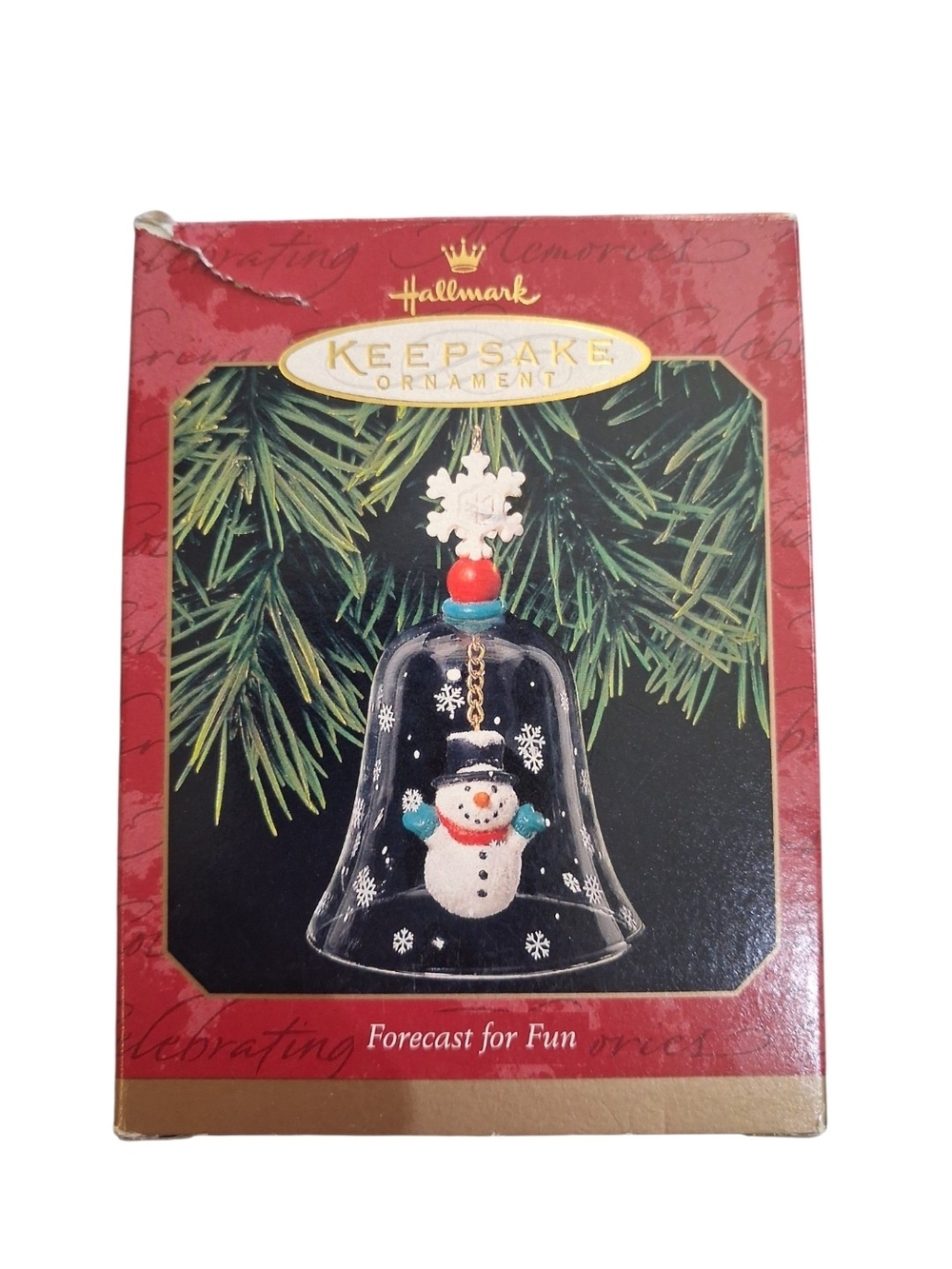 Hallmark Keepsake Ornament Bell Snowman
